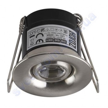 Світильник точковий світлодіодний меблевий LED Horoz Electric SILVIA 1W 4200K 016-039-0001