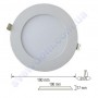 Світильник стельовий світлодіодний LED-панель Horoz Electric SLIM-15 15W 056-003-0015