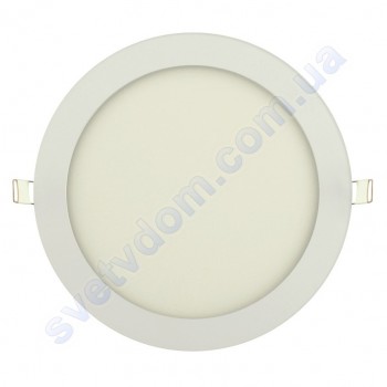 Світильник стельовий світлодіодний LED-панель Horoz Electric SLIM-18 18W 056-003-0018