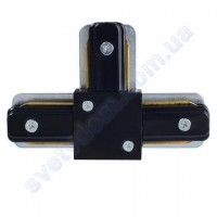 Конектор (з'єднання) T Connector Т-подібний для шинопровода до світильника трековому Horoz Electric 096-001-0003