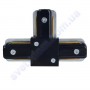 Конектор (з'єднання) T Connector Т-подібний для шинопровода до світильника трековому Horoz Electric 096-001-0003