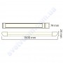 Світильник світлодіодний лінійний настінно-стельовий LED Horoz Electric TETRA/SQ-72 72W 6400K 052-005-0150