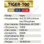 Прожектор світлодіодний LED з сонячною панеллю Horoz Electric TIGER-100 100W 6400K IP65 068-012-0100