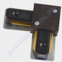 Конектор (з'єднання) L Connector кутовий для шинопровода до світильника трековому Horoz Electric 096-002-0002