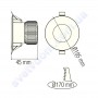 Світильник точковий світлодіодний LED Horoz Electric VANESSA-20 20W 6400K 016-044-0020