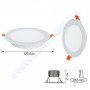 Світильник стельовий врізний світлодіодний LED Horoz Electric ALEXA-12 12W 016-048-0012