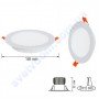Світильник стельовий врізний світлодіодний LED Horoz Electric ALEXA-20 20W 016-048-0020