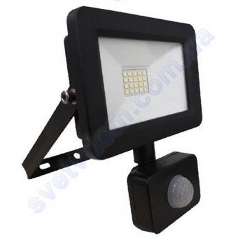 Прожектор світлодіодний LED Horoz Electric ASLAN/S-20 20W 6400K з датчиком руху IP65 068-011-0020