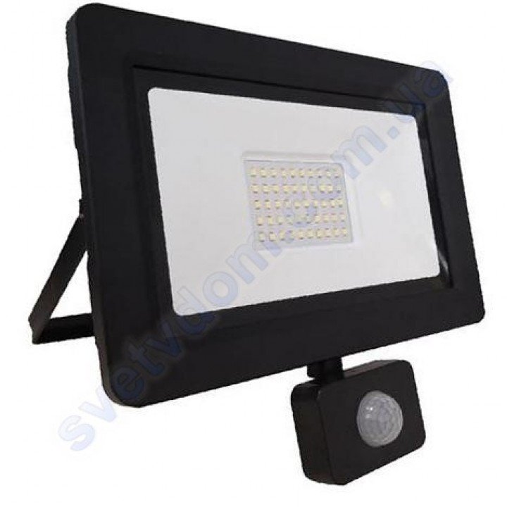 Прожектор світлодіодний LED Horoz Electric ASLAN/S-50 50W 6400K з датчиком руху IP65 068-011-0050