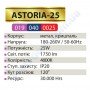 Світлодіодна SMD LED люстра Horoz Electric ASTORIA-25 25W 4000K 019-040-0025