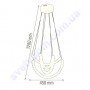 Світлодіодна SMD LED люстра Horoz Electric AVATAR 33W 4000K 019-039-0033