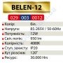 Світильник Світлодіодний Бра LED Horoz Electric BELEN-12 12W 4000K білий 029-003-0012