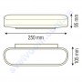 Світильник Світлодіодний Бра LED Horoz Electric BELEN-6 6W 4000K білий 029-003-0006