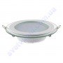 Світильник стельовий світлодіодний LED зі скляним декором Horoz Electric CLARA-12 12W 016-016-0012