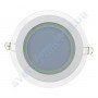 Світильник стельовий світлодіодний LED зі скляним декором Horoz Electric CLARA-12 12W 016-016-0012
