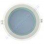 Світильник стельовий світлодіодний LED зі скляним декором Horoz Electric CLARA-15 15W 016-016-0015