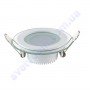 Світильник стельовий світлодіодний LED зі скляним декором Horoz Electric CLARA-6 6W 016-016-0006