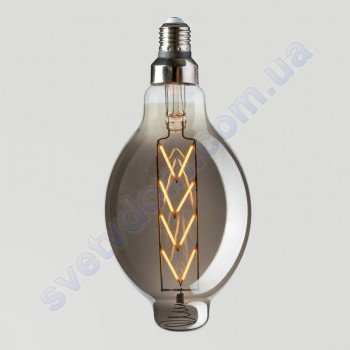 Лампа Едісона світлодіодна Horoz Electric ENIGMA TITANIUM 8W (аналог 60Вт) E27 FILAMENT 001-051-0008-T