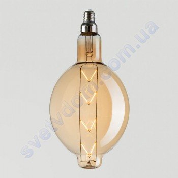 Лампа Едісона світлодіодна Horoz Electric ENIGMA-XL AMBER 8W (аналог 60Вт) E27 FILAMENT 001-051-0008-AXL
