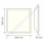 Світлодіодна растрова LED-панель типу Армстронг Horoz Electric EUROPA-80 80W 056-009-0080