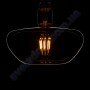 Лампа Едісона світлодіодна Horoz Electric GINZA-XL TITANIUM 8W (аналог 60Вт) E27 FILAMENT 001-050-0008-TXL