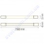 Світильник вуличний світлодіодний ПВЗ LED Horoz Electric IRMAK-45 45W IP65 (аналог 350Вт) 059-004-0045