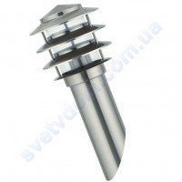 Світильник вуличний садово-парковий фасадний Horoz Electric KAYIN-1 IP44 E27 нерж 075-003-0001