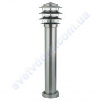 Світильник вуличний садово-парковий Horoz Electric KAYIN-3 IP44 E27 нерж 075-003-0003