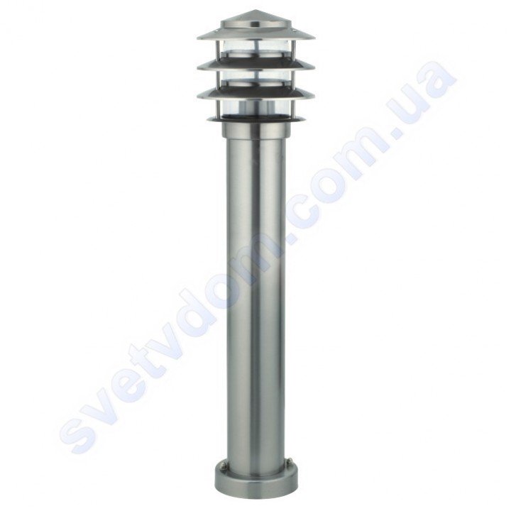 Світильник вуличний садово-парковий Horoz Electric KAYIN-3 IP44 E27 нерж 075-003-0003