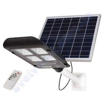 Світильник ліхтар консольний на сонячної панелі світлодіодний SMD LED Horoz Electric LAGUNA-100 100W IP65 074-006-0100
