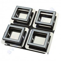 Світильник Світлодіодний LED настінно-стельовий Horoz Electric LIKYA-4 4000K 4x5W хром 036-007-0004