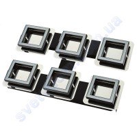 Світильник Світлодіодний LED настінно-стельовий Horoz Electric LIKYA-6 4000K 6x5W хром 036-007-0006