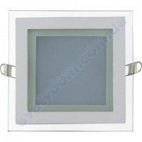 Світильник стельовий світлодіодний LED зі скляним декором Horoz Electric MARIA-12 12W 016-015-0012