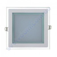 Світильник стельовий світлодіодний LED зі скляним декором Horoz Electric MARIA-15 15W 016-015-0015