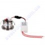 Світильник точковий світлодіодний меблевий LED Horoz Electric MIRANDA 3W 016-004-0003
