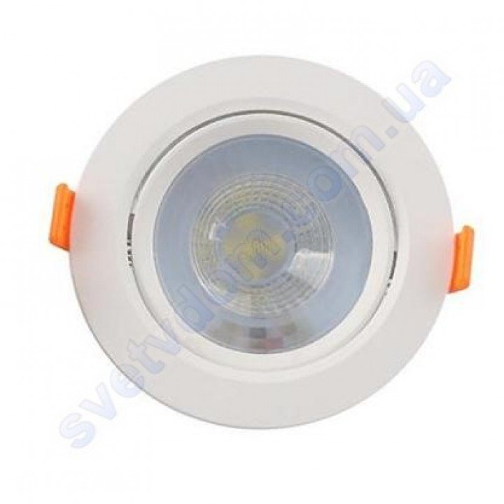 Світильник точковий світлодіодний LED Horoz Electric NORA-7 7W 6400K 016-053-0007