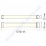 Світильник вуличний світлодіодний ПВЗ LED Horoz Electric OKYANUS-90 90W IP65 (аналог 270Вт) 059-005-0090-C
