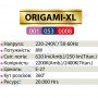 Лампа Едісона світлодіодна Horoz Electric ORIGAMI-XL AMBER 8W (аналог 60Вт) E27 FILAMENT 001-053-0008-AXL