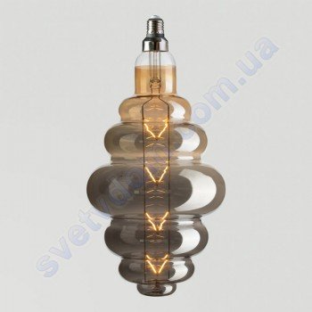 Лампа Едісона світлодіодна Horoz Electric ORIGAMI-XL TITANIUM 8W (аналог 60Вт) E27 FILAMENT 001-053-0008-TXL