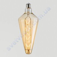 Лампа Едісона світлодіодна Horoz Electric PARADOX AMBER 8W (аналог 60Вт) E27 FILAMENT 001-052-0008-A