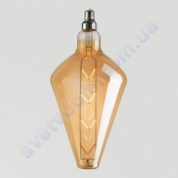 Лампа Едісона світлодіодна Horoz Electric PARADOX-XL AMBER 8W (аналог 60Вт) E27 FILAMENT 001-052-0008-AXL