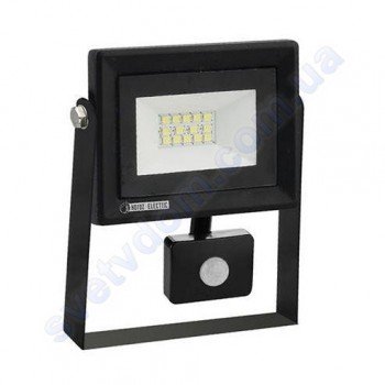 Прожектор світлодіодний LED Horoz Electric PARS/S-10 10W 6400K з датчиком руху IP65 068-009-0010