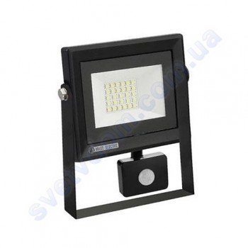 Прожектор світлодіодний LED Horoz Electric PARS/S-20 20W 6400K з датчиком руху IP65 068-009-0020