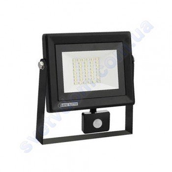 Прожектор світлодіодний LED Horoz Electric PARS/S-30 30W 6400K з датчиком руху IP65 068-009-0030
