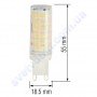 Лампа світлодіодна Horoz Electric LED PETA-8 8W (аналог 60Вт) G9 (220V) 001-045-0008