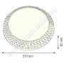 Світильник Світлодіодний LED настінно-стельовий Horoz Electric PHANTOM-48 білий-блакитний рожевий 6400K 48W метал 027-002-0048