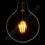 Лампа Едісона світлодіодна Horoz Electric RUSTIC GLOBE-4 4W (аналог 30Вт) КУЛЯ E27 FILAMENT 001-030-0004
