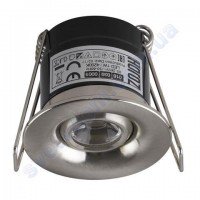 Світильник точковий світлодіодний меблевий LED Horoz Electric SILVIA 1W 4200K 016-039-0001