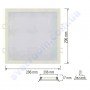 Світильник стельовий світлодіодний LED-панель Horoz Electric SLIM/Sq-24 24W 056-005-0024