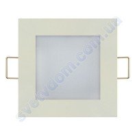 Світильник стельовий світлодіодний LED-панель Horoz Electric SLIM/Sq-3 3W 056-005-0003